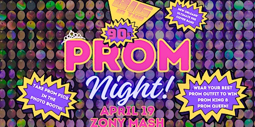 Primaire afbeelding van Big in the 90s PROM Night!