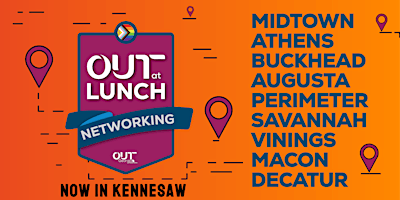 Imagem principal do evento OUT at Lunch: Marietta-Kennesaw | Forks & Flavors