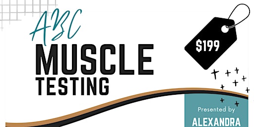 Imagen principal de ABC Muscle Testing — with Alex