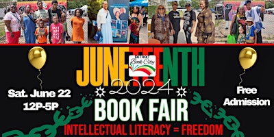 Primaire afbeelding van Detroit Book City's Juneteenth Book Fair 2024 ~ Sat. June 22, 2024