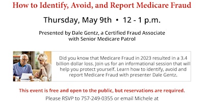 Hauptbild für How to Identify, Avoid and Report Medicare Fraud
