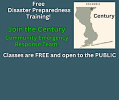 Community Emergency Response Team Training in Century, FL primary image