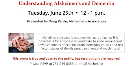 Understanding Alzheimer's and Dementia primary image