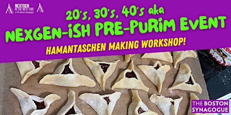 NexGen-ish Pre-Purim Hamantaschen Making primary image