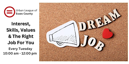 Image principale de Interest, Skills, Values & The Right Job For You