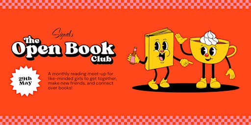 Imagem principal do evento The Open Book Club May - Signals