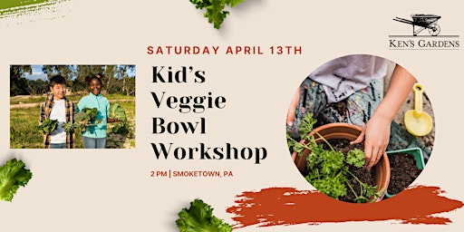 Kid's Veggie Bowl Workshop primary image