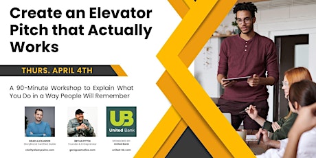 Create an Elevator Pitch that Actually Works