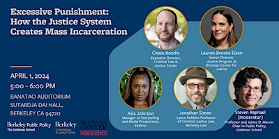 Excessive Punishment: How the Justice System Creates Mass Incarceration primary image