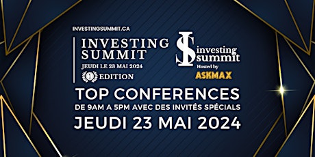 INVESTING SUMMIT - 1ERE EDITION