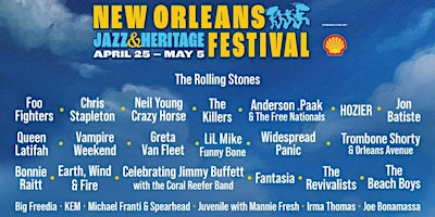 New Orleans Jazz & Heritage Fest 2024  primärbild