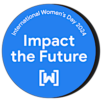 Imagem principal do evento IWD 2024: "Impact the Future"