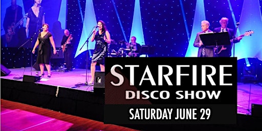 Imagem principal do evento Disco Nite with Starfire band