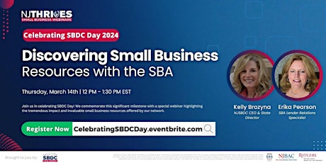 Celebrating SBDC Day: Discovering Small Business Resources with the SBA primary image
