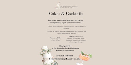 Cakes & Cocktails