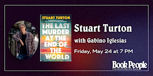 Primaire afbeelding van BookPeople Presents: Stuart Turton- The Last Murder at the End of the World