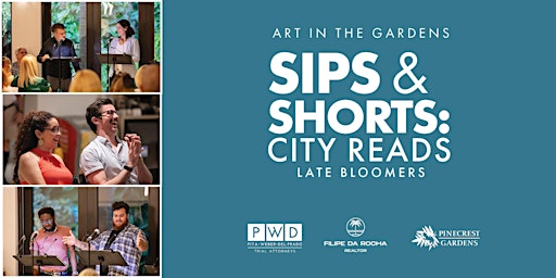 Sips & Shorts: City Reads "Late Bloomers" primary image