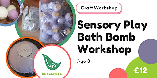 Imagem principal de Sensory Play Bathbomb Workshop in Bracknell