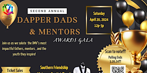 Immagine principale di 2nd  Annual Dapper Dads & Mentors Awards Gala 