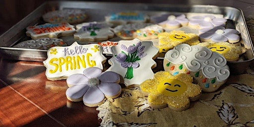 Primaire afbeelding van Spring Sweets Soirée: A Cookie Decorating Workshop