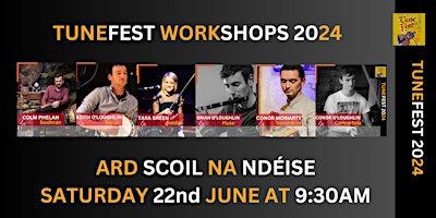 Hauptbild für TuneFest 2024 Workshops: Registration Opens 9:30 AM, 22nd June!