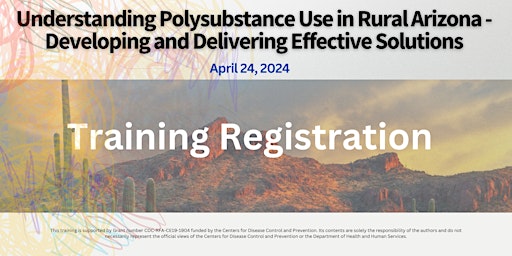 Understanding  Polysubstance Use in Rural Arizona Training primary image