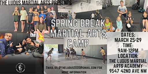 SPRING BREAK MARTIAL ARTS CAMP primary image