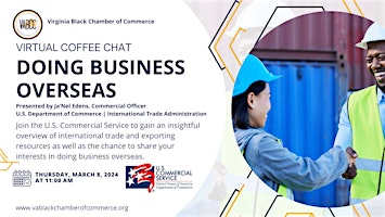 Imagen principal de Virtual Coffee Chat: Doing Business Overseas