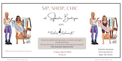 Immagine principale di Sip, Shop, Chic - Style and Fashion Event 