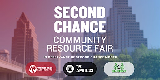 Imagem principal do evento Second Chance Community Resource Fair (Vendors)