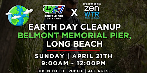 Imagen principal de EARTH DAY '24 | Long Beach Cleanup with Veterans!