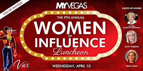 MYVEGAS Top Women of Influence Luncheon