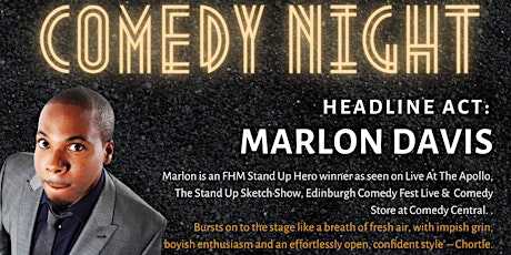 Comedy Night with Marlon Davis