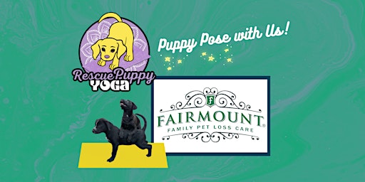 Immagine principale di Rescue Puppy Yoga @ Fairmount Cemetery 