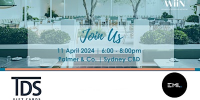 Imagem principal do evento WiiN Global - Sydney Networking event