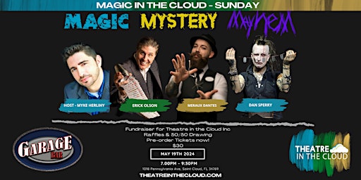 MAGIC, MYSTERY & MAYHEM - MAGIC IN THE CLOUD primary image