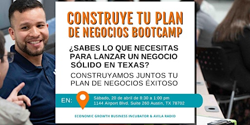 Imagem principal do evento Construye tu PLAN de negocios para tu pequeña empresa