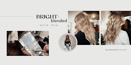 Bright + Blended Blonding class