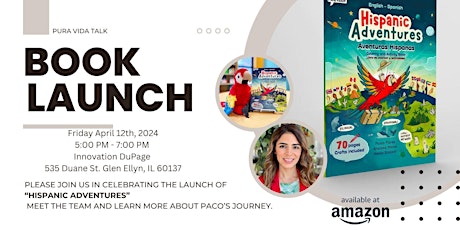 Pura Vida Talk Book Launch