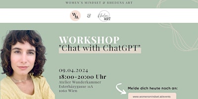 Hauptbild für Workshop "Chat with ChatGPT"