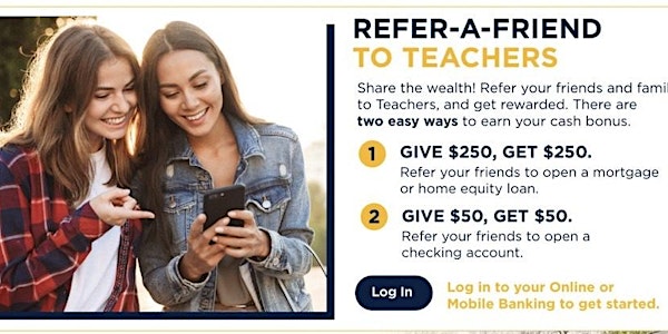 Refer A Friend for a Loan & Receive $250 Credit