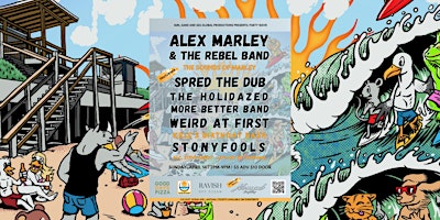 Hauptbild für Party Wave featuring Alex Marley and the Rebel Band, Spred the Dub & More