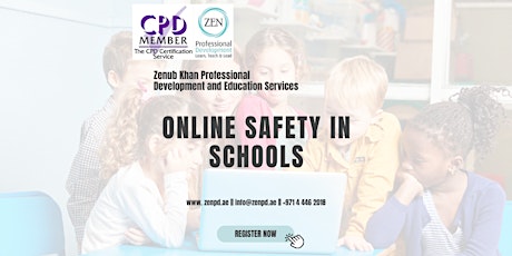 Free Webinar - Online Safety in Schools primary image