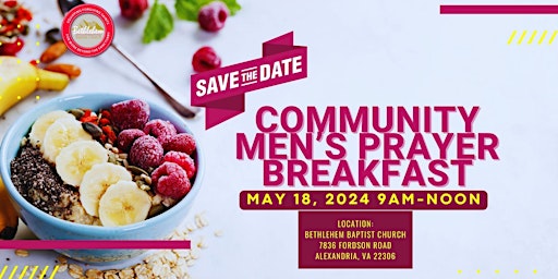 Imagem principal de Community Men’s Prayer Breakfast