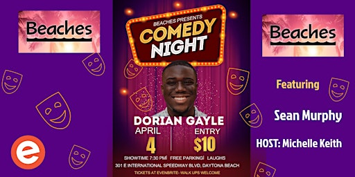 Primaire afbeelding van Comedy  Night at Beaches!