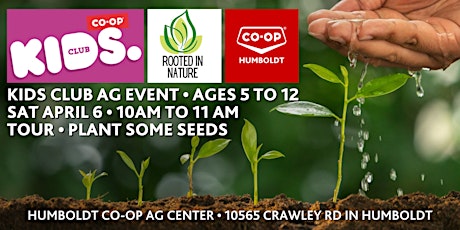 Free Kids Club Ag Event