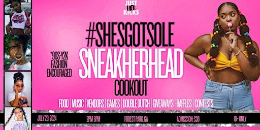 She’s Got Sole SneakHERHead Cookout ATL primary image