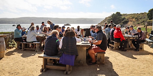 Primaire afbeelding van At Every Depth book release at Hog Island Oyster Farm