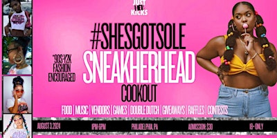 Image principale de She’s Got Sole SneakHERHead Cookout Philly