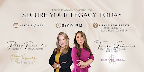 Trust Planning Workshop - Secure Your Legacy Today